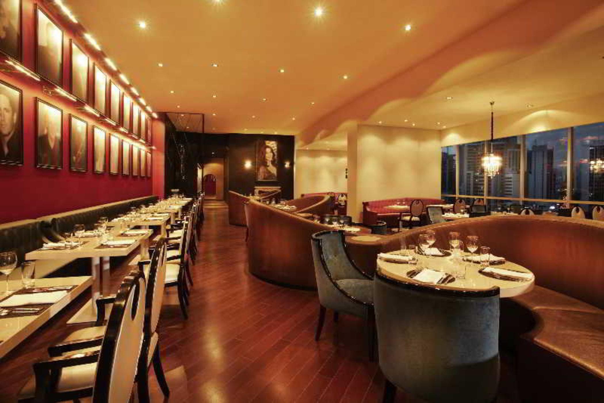 Megapolis Hotel Panama Екстер'єр фото Interior of the restaurant