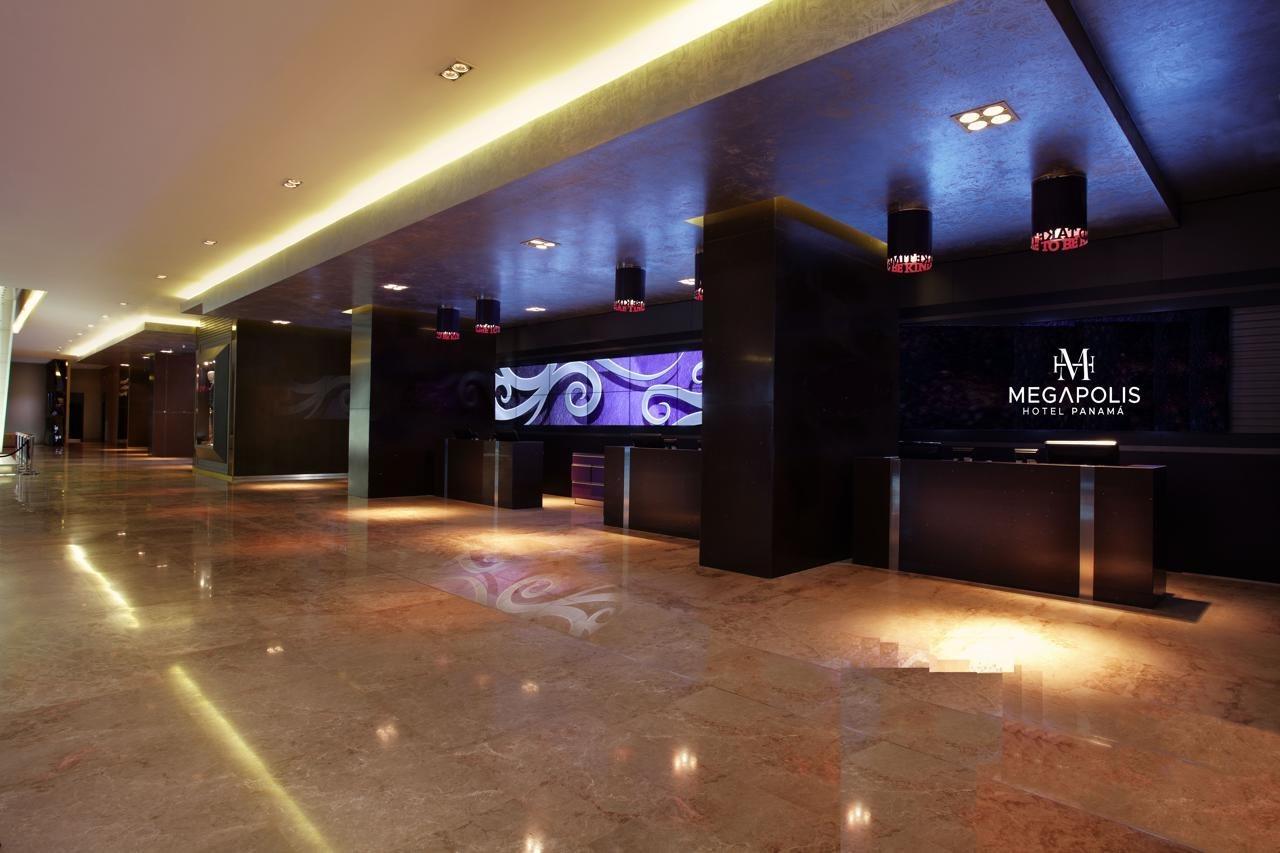 Megapolis Hotel Panama Екстер'єр фото Megapolis Hotel lobby